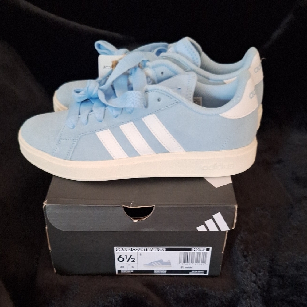 Adidas Light Blue Women's Sneakers - Picture 6 of 6